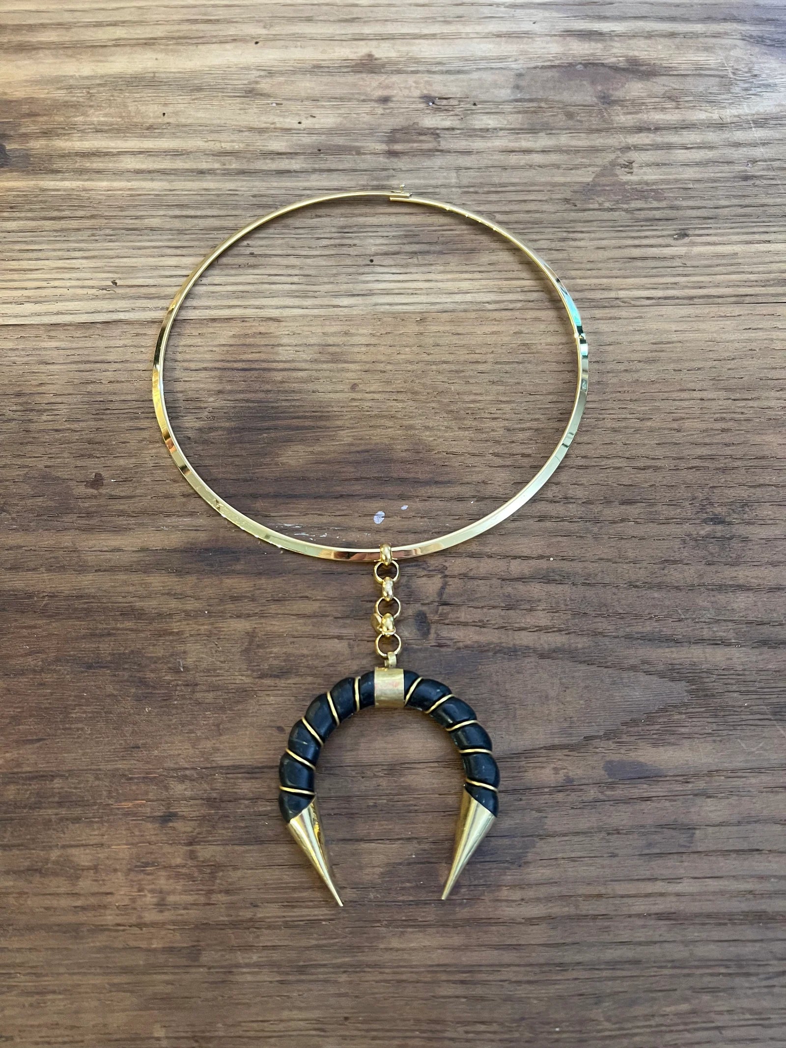 MINI MOON CHOKER TORCHION BLACK