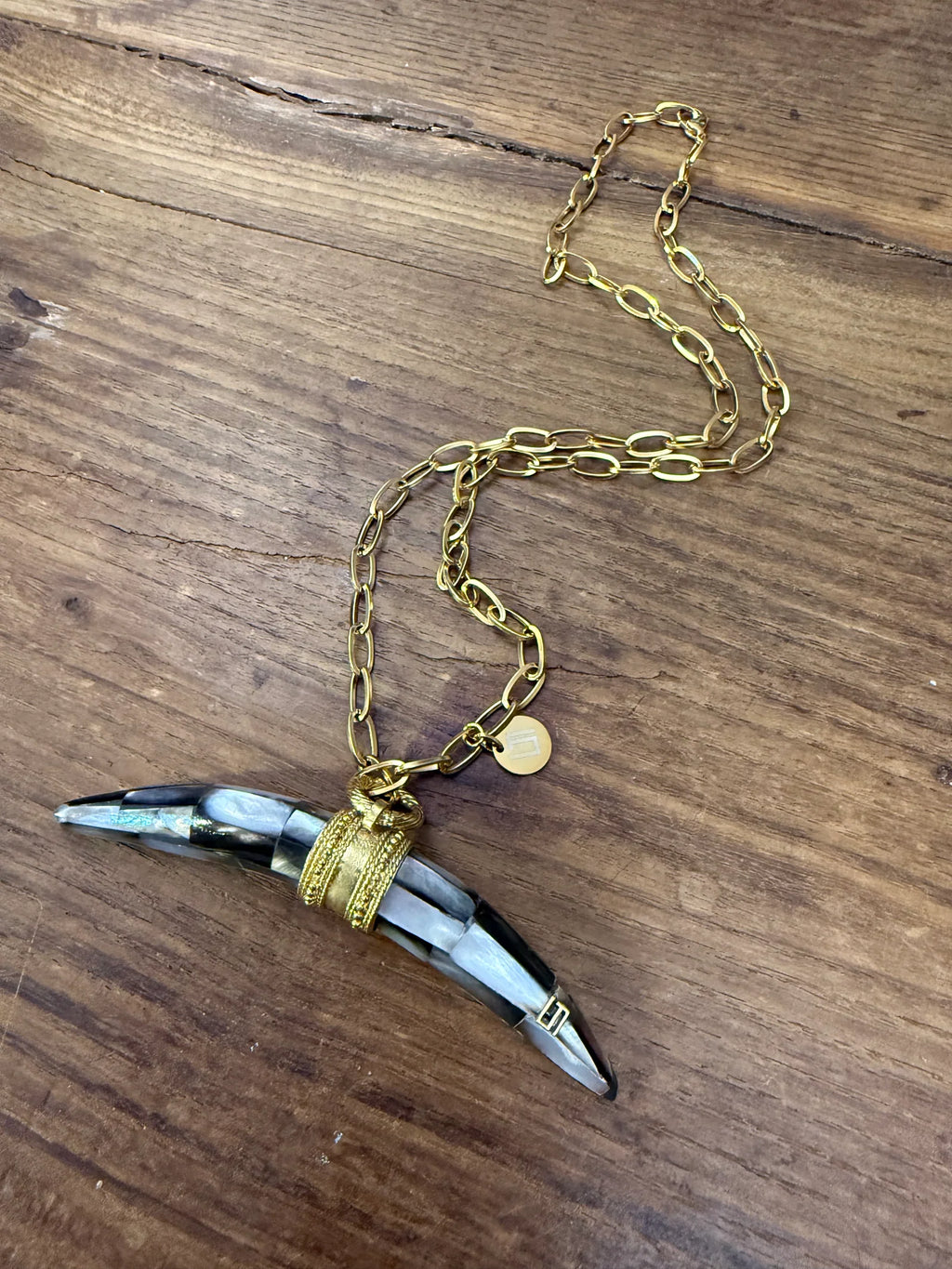 SABANG GREY NECKLACE